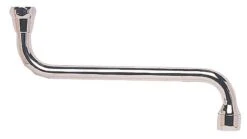 Bec Standard Par Dessous Chromé écrou 15/21 150mm