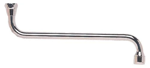 Bec Standard Par Dessous Chromé écrou 20/27 250mm 1 Bec Standard Par Dessous Chromé écrou 20/27 250mm