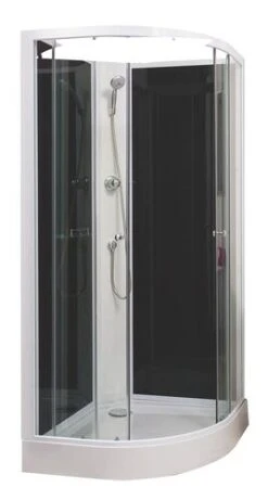 Cabine De Douche Quart De Cercle 80cm TAYA - ELMER