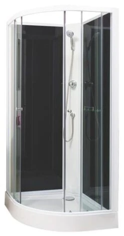 Cabine De Douche Quart De Cercle 90cm TAYA - ELMER