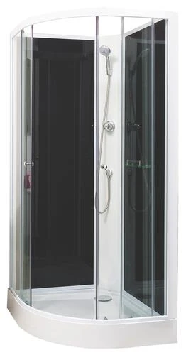 Cabine De Douche Quart De Cercle 90cm TAYA - ELMER