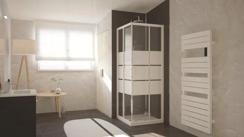 Paroi De Douche Accès D'angle Aumea 70cm - ELMER 2 Paroi De Douche Accès D'angle Aumea 70cm - ELMER – Image 2