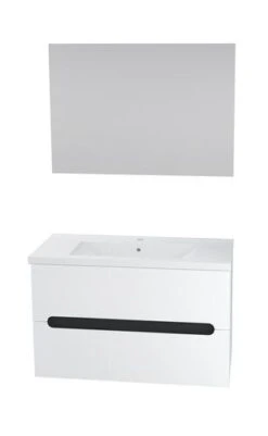 Meuble DELHI à Suspendre 80cm - BATHROOM THERAPY