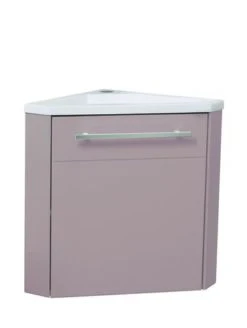 Meuble Lave-mains D'angle Taupe Cuzco - BATHROOM THERAPY
