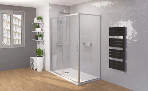 Retour Fixe Profilés Chromés Concept'o 90cm - ELMER 2 Retour Fixe Profilés Chromés Concept'o 90cm - ELMER – Image 2