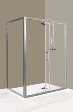 Retour Fixe Profilés Chromés Concept'o 90cm - ELMER 6 Retour Fixe Profilés Chromés Concept'o 90cm - ELMER -Salle De Bain Fournitures 811090 3