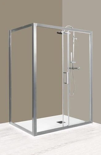 Retour Fixe Profilés Chromés Concept'o 90cm - ELMER 3 Retour Fixe Profilés Chromés Concept'o 90cm - ELMER – Image 3