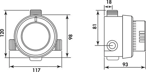 Mitigeur Thermostatique Collectif Ultramix TX92E - WATTS 2 Mitigeur Thermostatique Collectif Ultramix TX92E - WATTS – Image 2