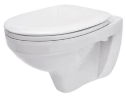 Cuvette Suspendue Standard Avec Abattant Thermoplastique - ROLF