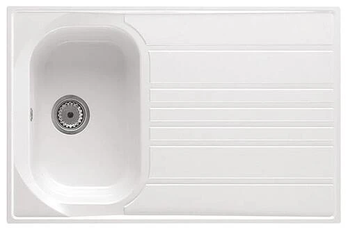 Évier à Poser Résine De Synthèse 90cm 1 Cuve 1 Évier à Poser Résine De Synthèse 90cm 1 Cuve