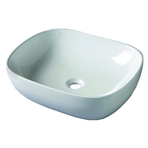 Vasque à Poser Rectangulaire Design 49,5 X 40,5 X 15 Cm 1 Vasque à Poser Rectangulaire Design 49,5 X 40,5 X 15 Cm
