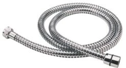 Flexible Simple Agrafage Métal Chromé 2m