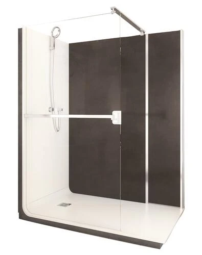 Douche ELMER Originale 80x160 Cm - Charbon 1 Douche ELMER Originale 80x160 Cm - Charbon