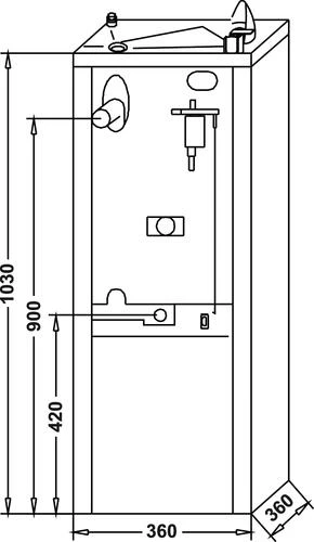 Fontaine à Eau Simple Sur Pied 2 Fontaine à Eau Simple Sur Pied – Image 2