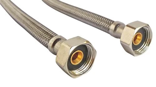 Lot De 2 Flexibles Sanitaire 2 écrous Tournants Femelle 15/21- Longueur 300mm DN8 3 Lot De 2 Flexibles Sanitaire 2 écrous Tournants Femelle 15/21- Longueur 300mm DN8 – Image 3