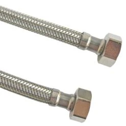 Lot De 2 Flexibles Sanitaire 2 écrous Tournants Femelle 15/21- Longueur 300mm DN8 7 Lot De 2 Flexibles Sanitaire 2 écrous Tournants Femelle 15/21- Longueur 300mm DN8 -Salle De Bain Fournitures FP985 02 4