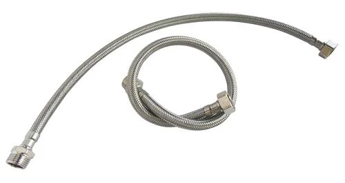 Lot De 2 Flexibles écrou Tournant Femelle 12/17 - Raccord Mâle 12/17 - Longueur 300 Mm - DN8 2 Lot De 2 Flexibles écrou Tournant Femelle 12/17 - Raccord Mâle 12/17 - Longueur 300 Mm - DN8 – Image 2