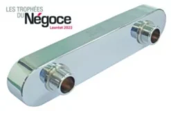 Adaptateur Universel Tout Entraxe Ax'o Rond Chromé - ROLF